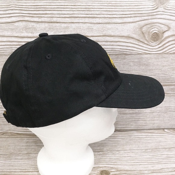 ANHEUSER BUSCH ST LOUIS BREWERY BLACK ADJUSTABLE STRAPBACK BASEBALL HAT CAP - Picture 7 of 9